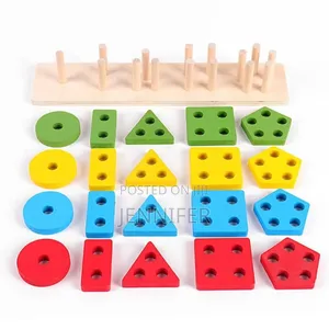 7in1 Wooden Montessori Kids Preschool Play Board