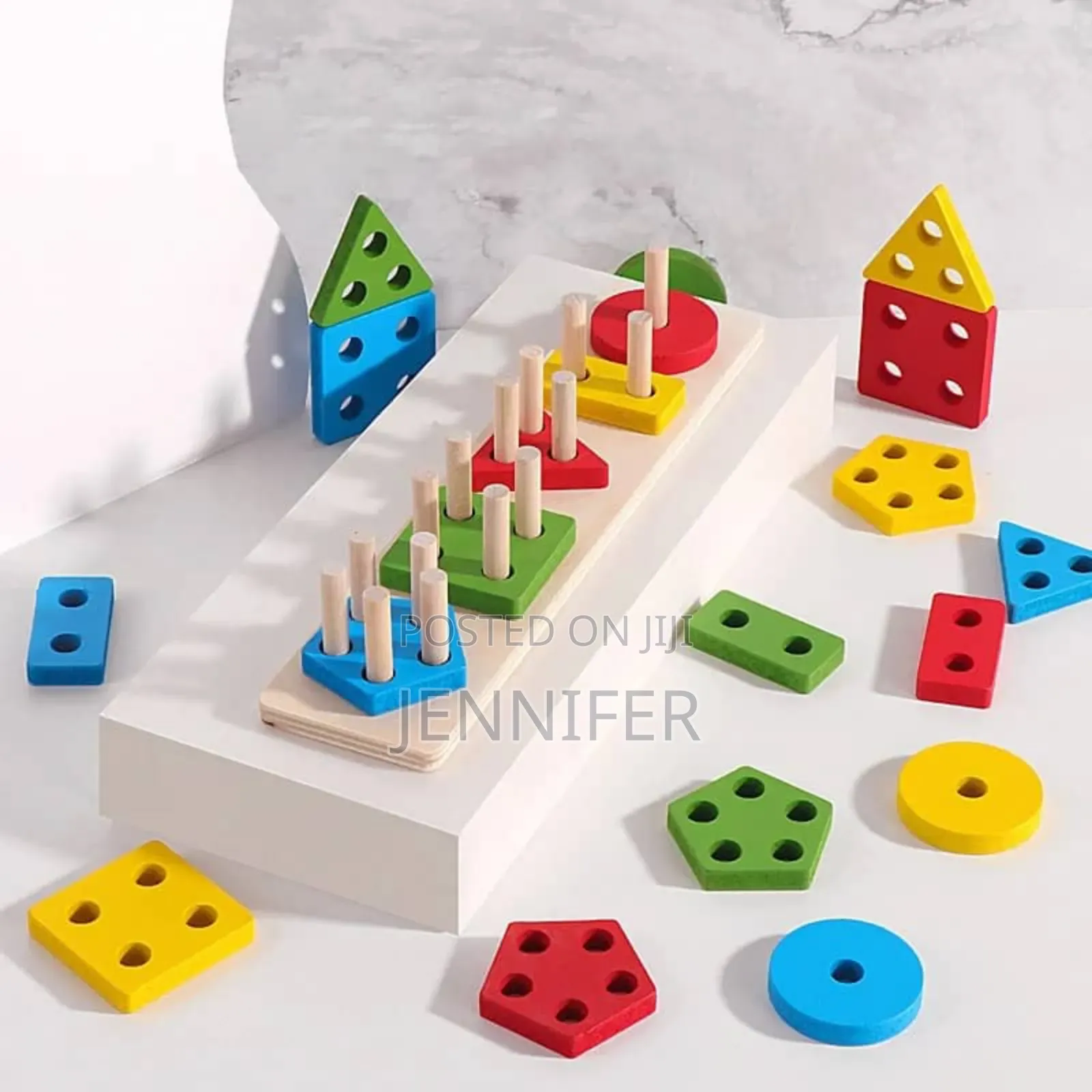 7in1 Wooden Montessori Kids Preschool Play Board