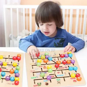 7in1 Wooden Montessori Kids Preschool Play Board