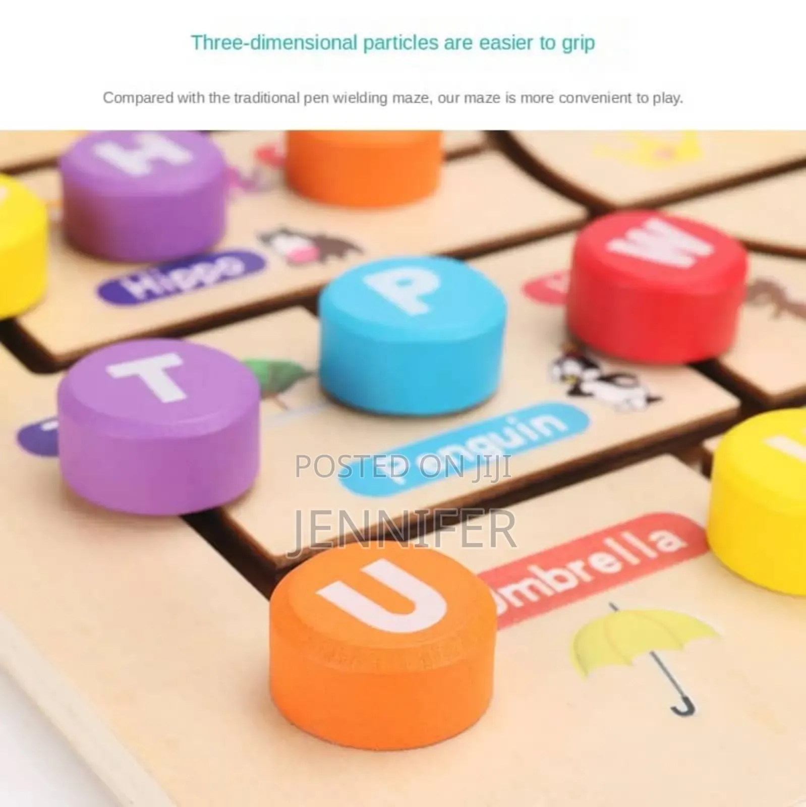 7in1 Wooden Montessori Kids Preschool Play Board
