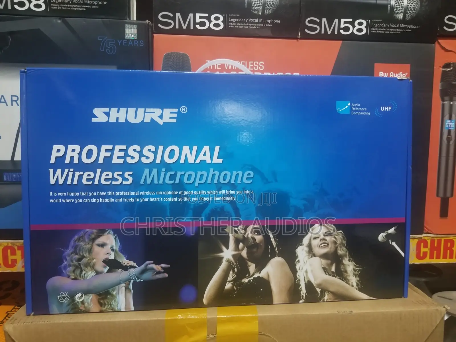 4 Quadral Wireless Microphones