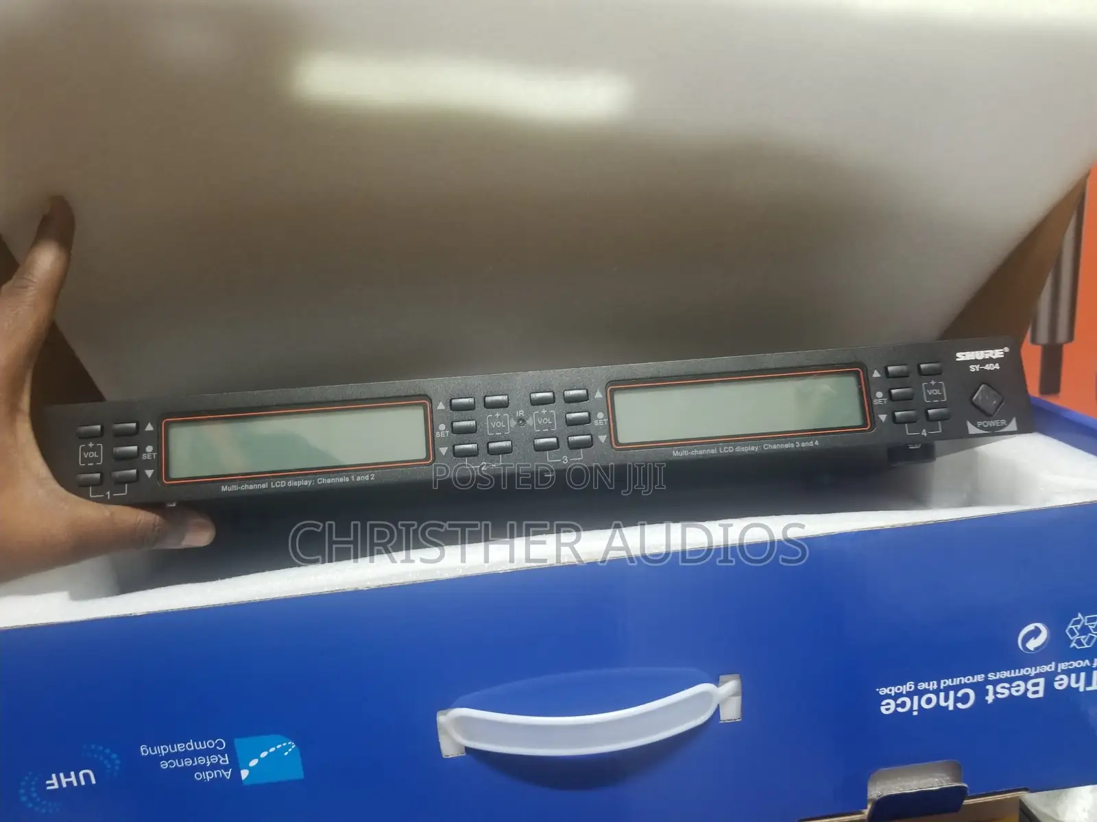 4 Quadral Wireless Microphones