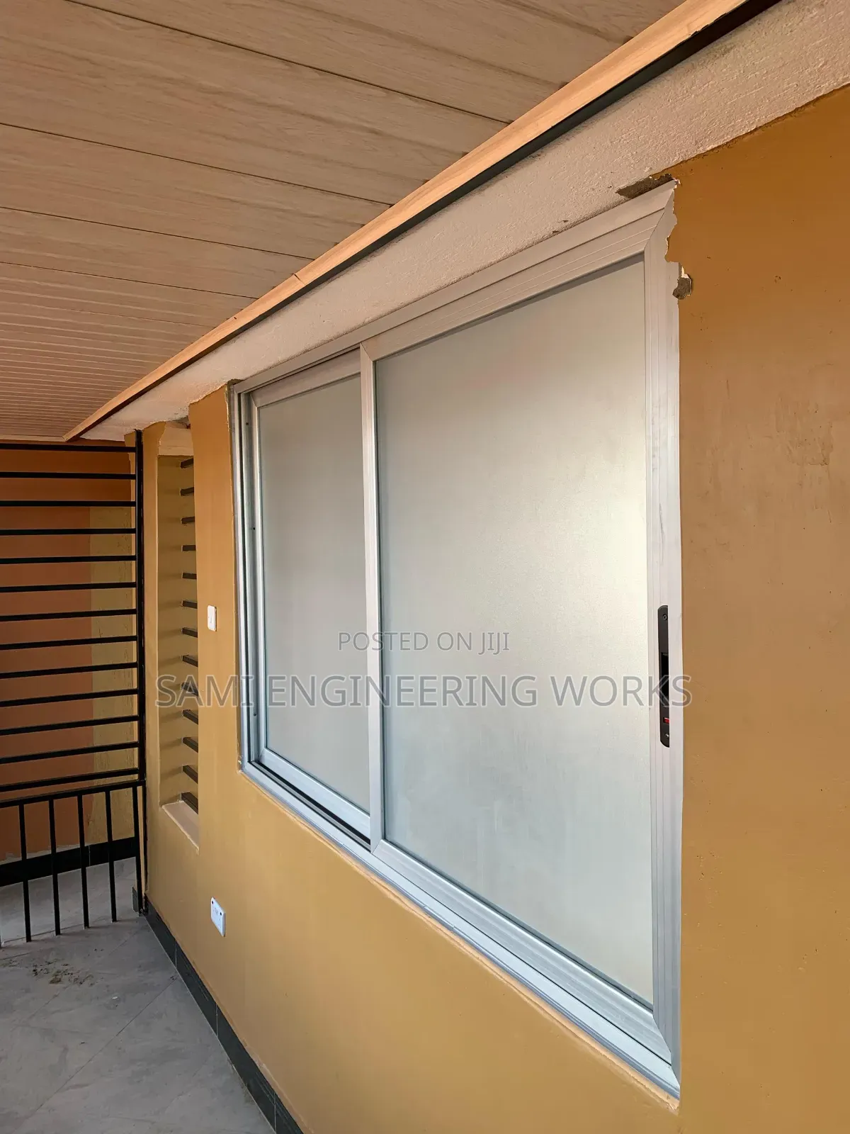 Aluminum Slidding Window With Frost Sticker Bukoola Chemical