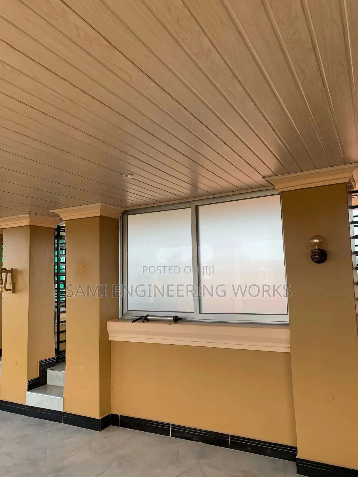 Aluminum Slidding Window With Frost Sticker Bukoola Chemical