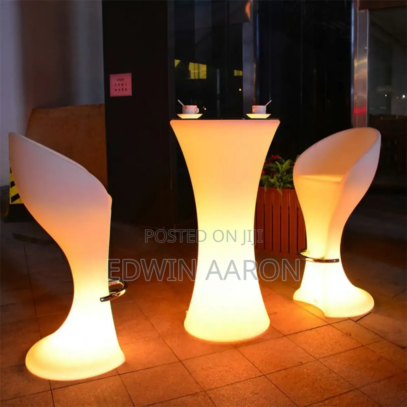 Led Bar Nightclub Table Set