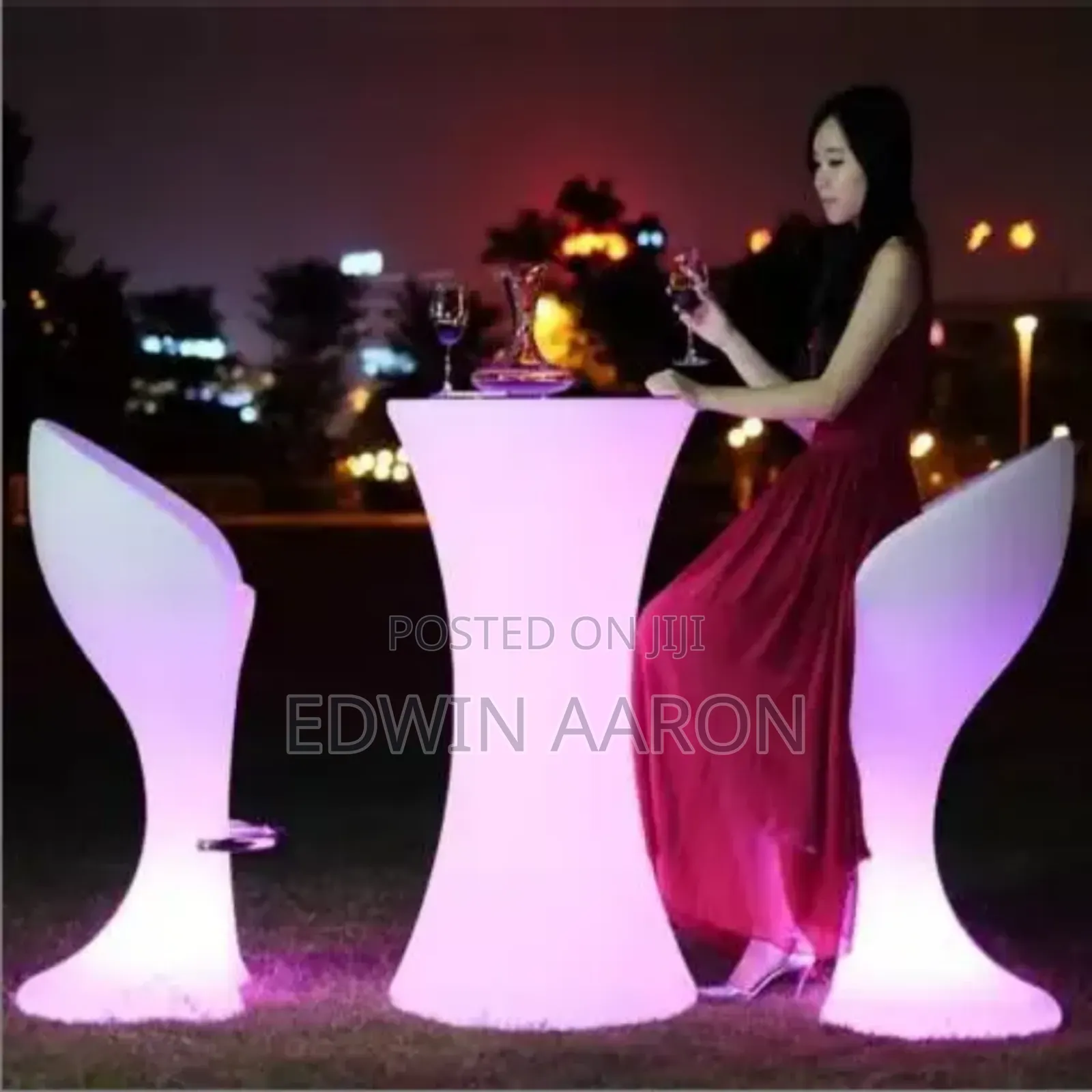 Led Bar Nightclub Table Set