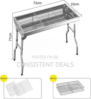 Portable Folding Barbecue Grill