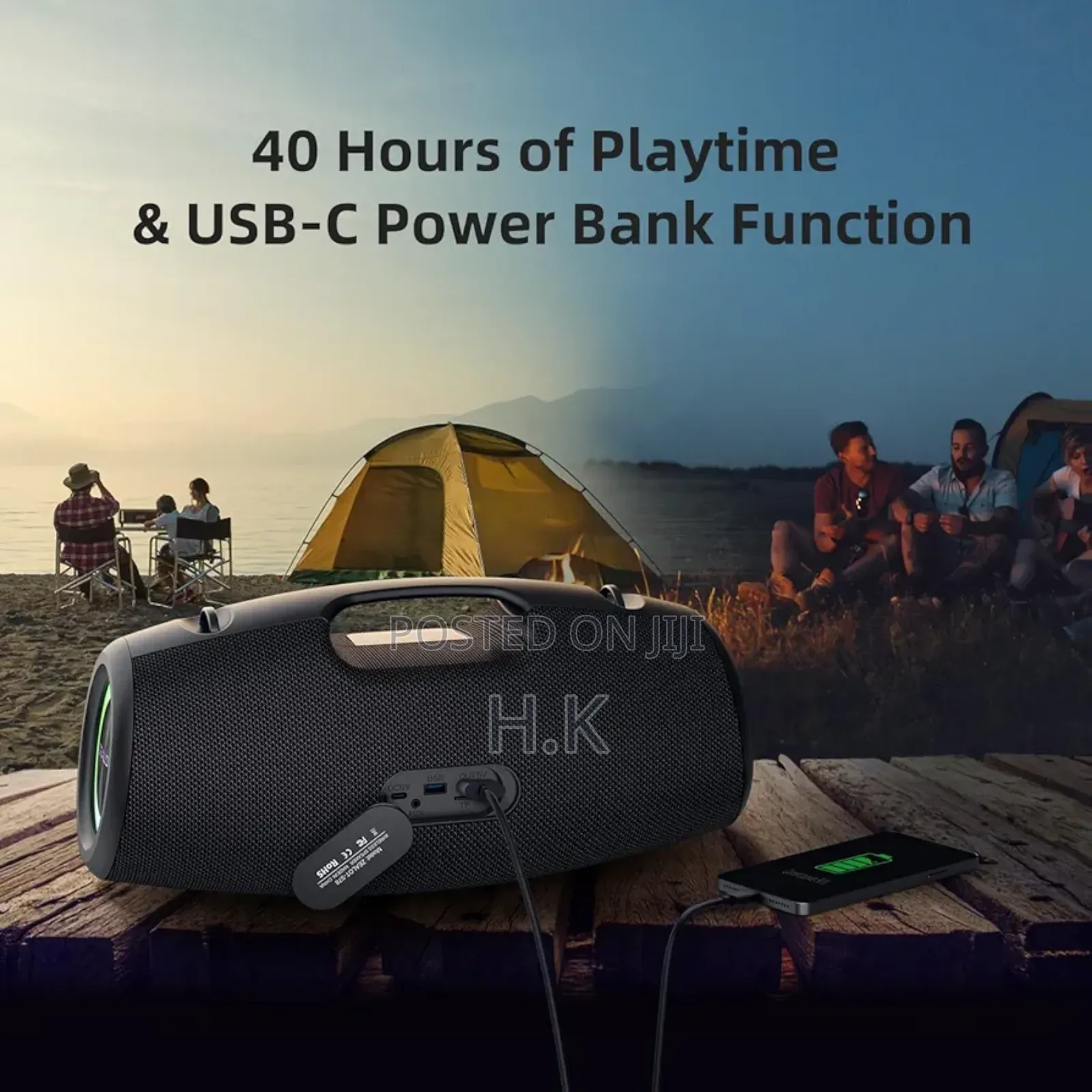 Zealot S78 Portable Wireless Speaker.