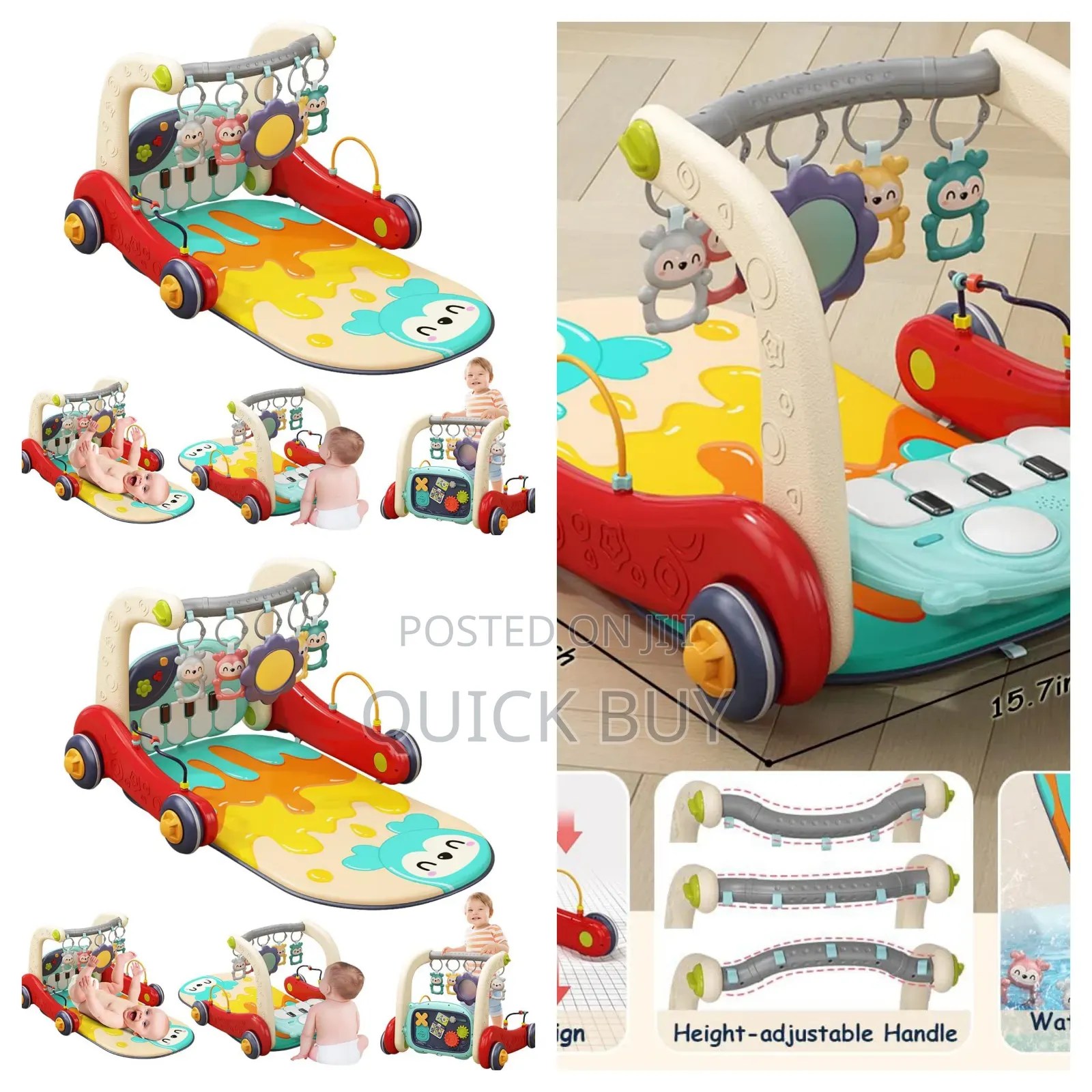 Learning Activity Gym Birthday Gift for Infant Toddler