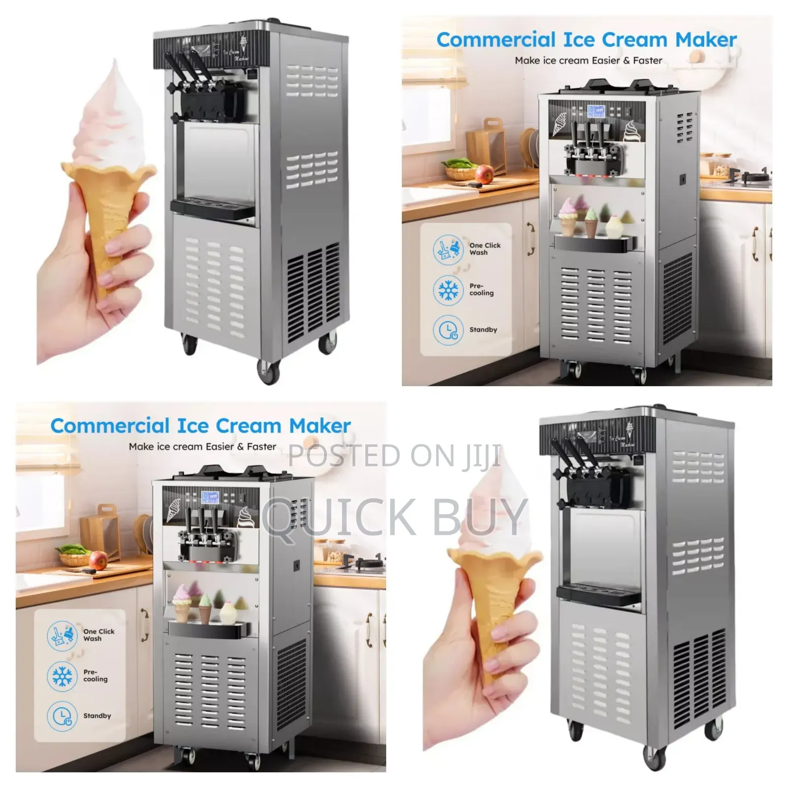 New Commercial Ice Cream Maker Machine