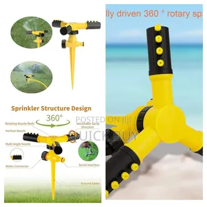 Portable New 3600 All Round Water Sprinkler