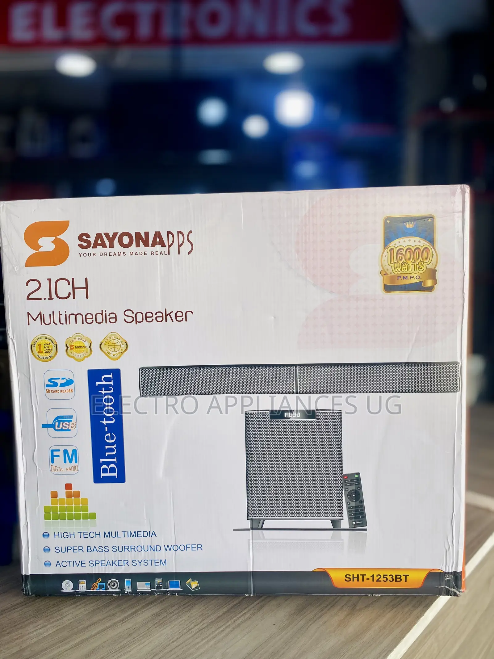 Sayona Soundbar [Sht-1253bt]