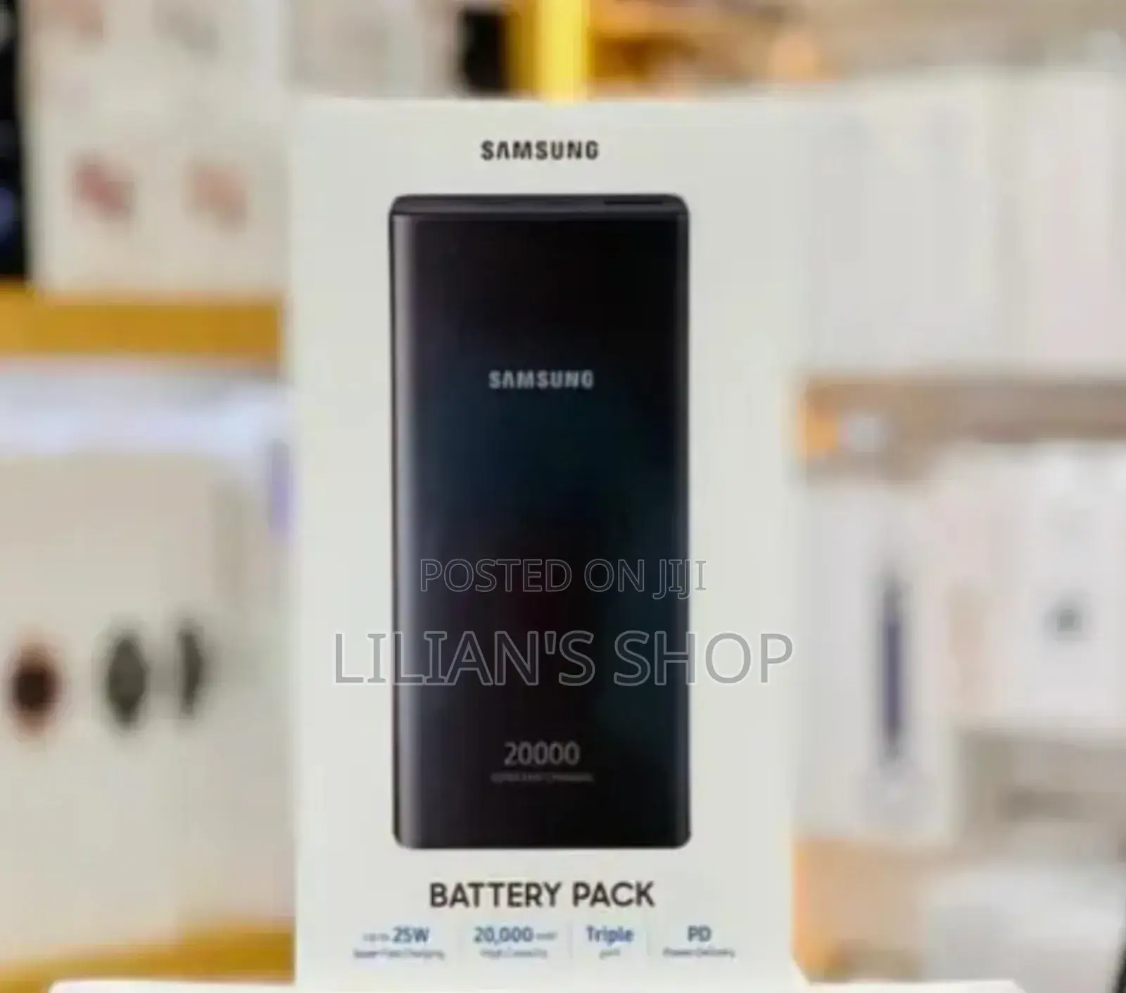 New Samsung Battery Pack 25w Super Fast Charging 20,000 Mah