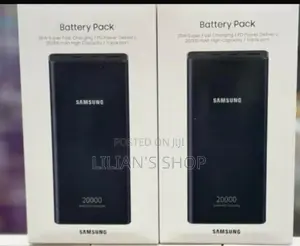 New Samsung Battery Pack 25w Super Fast Charging 20,000 Mah