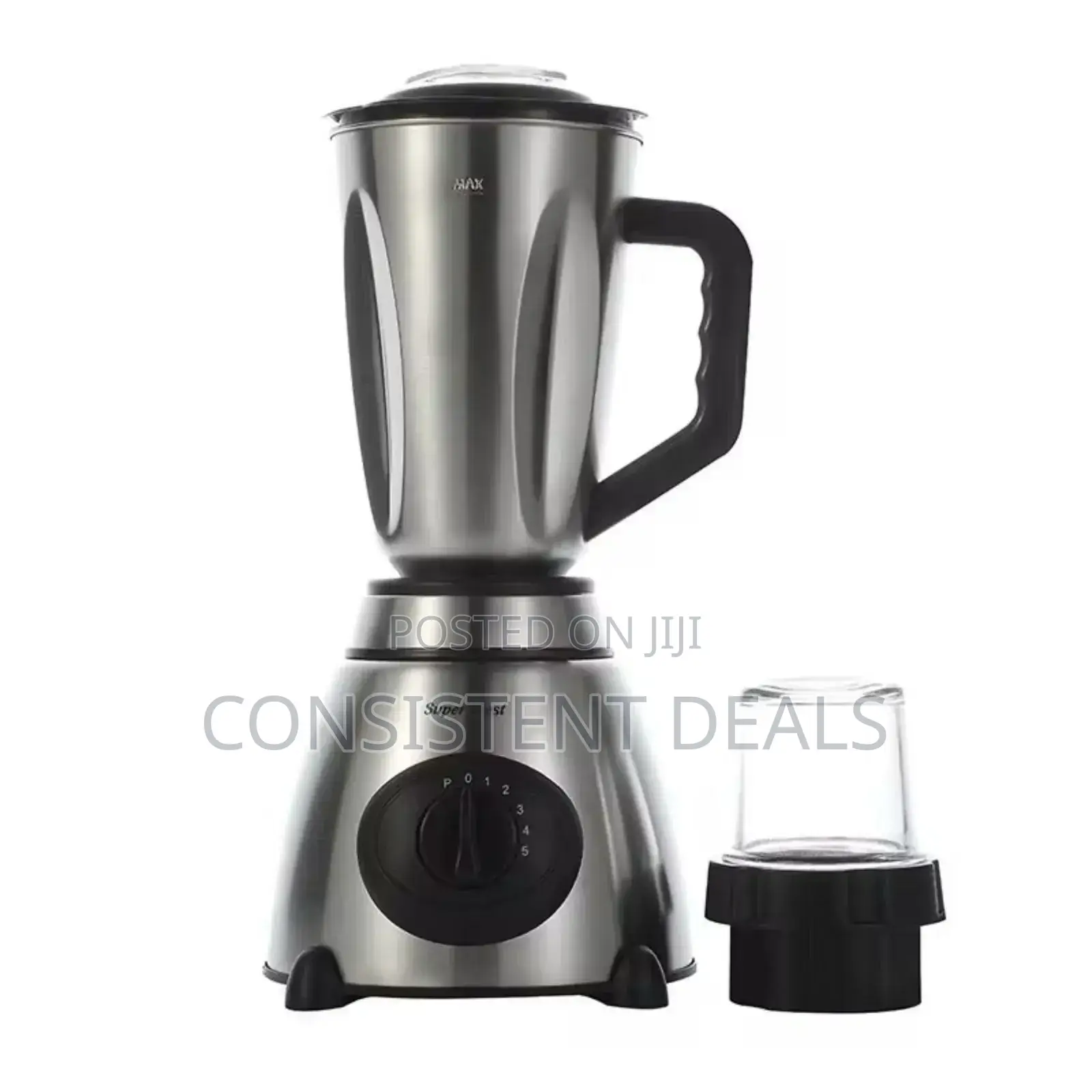 Hoffman Hm-922 Stainless Steel Jar 2in1 Blender