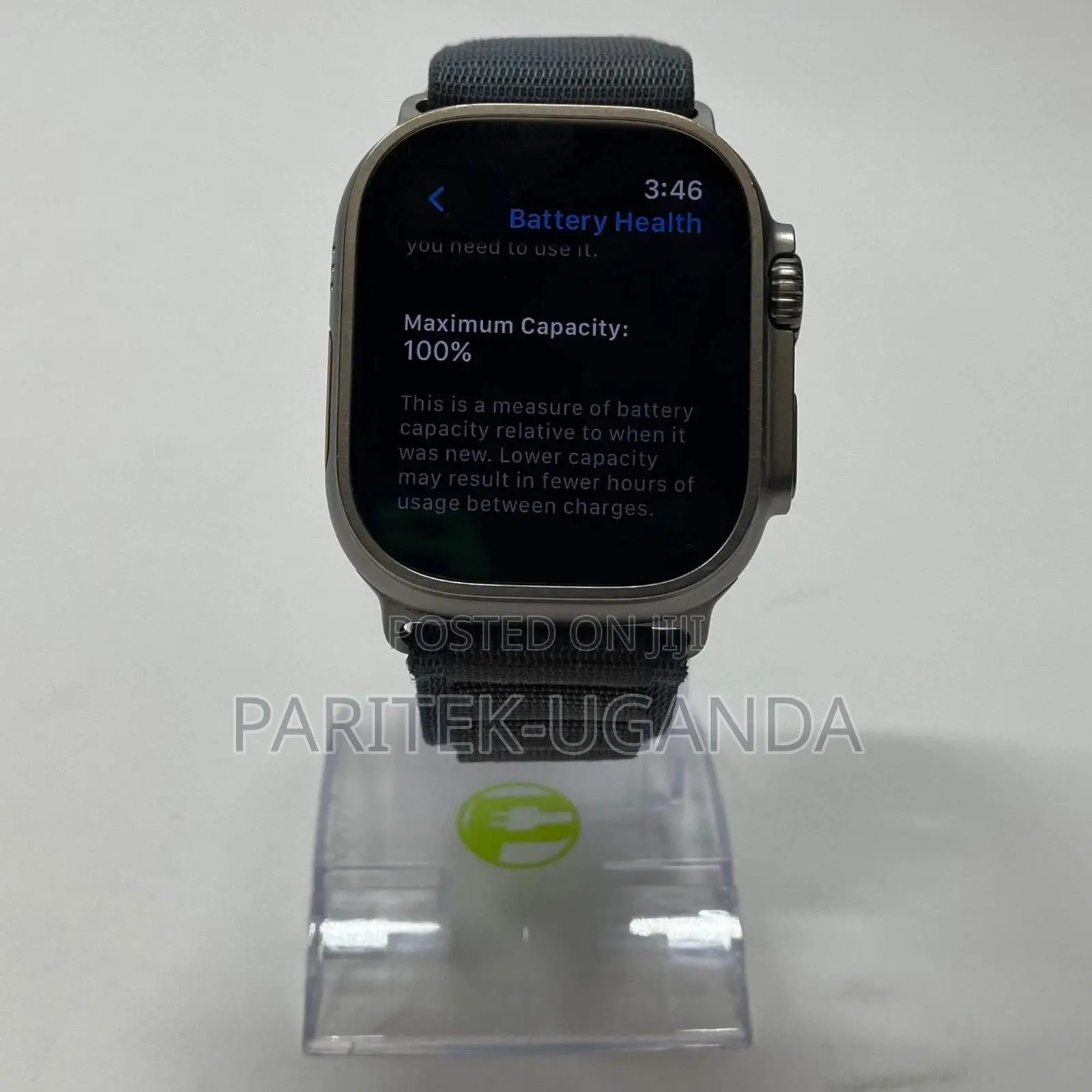 Apple Watch Ultra 2, 49mm Titanium Black Alpine Loop