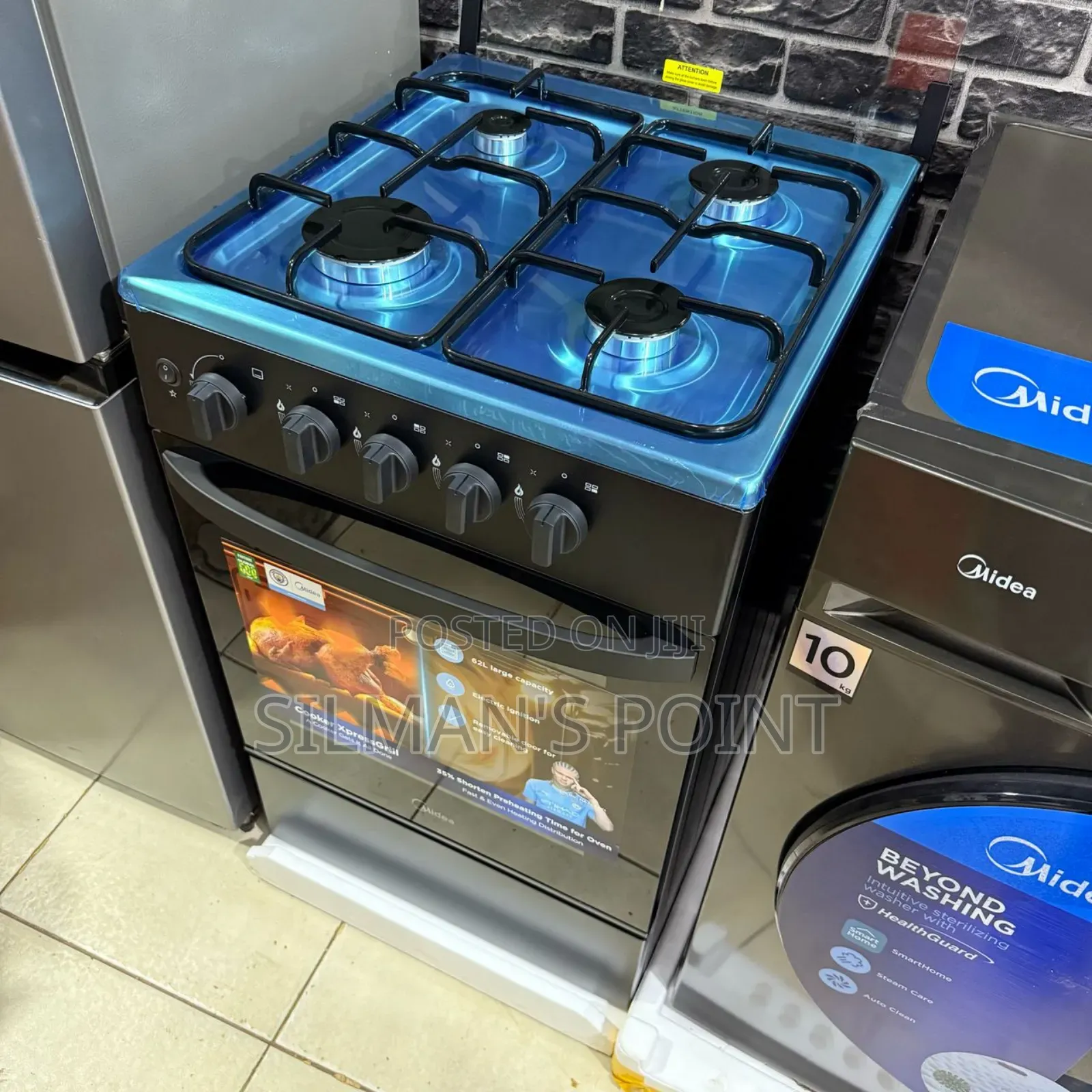 Midea 50 by 50cm Full Gas Cooker