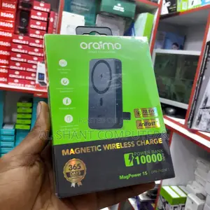 Oraimo 10000mah Powerbank/Magnetic Wireless Power Bank