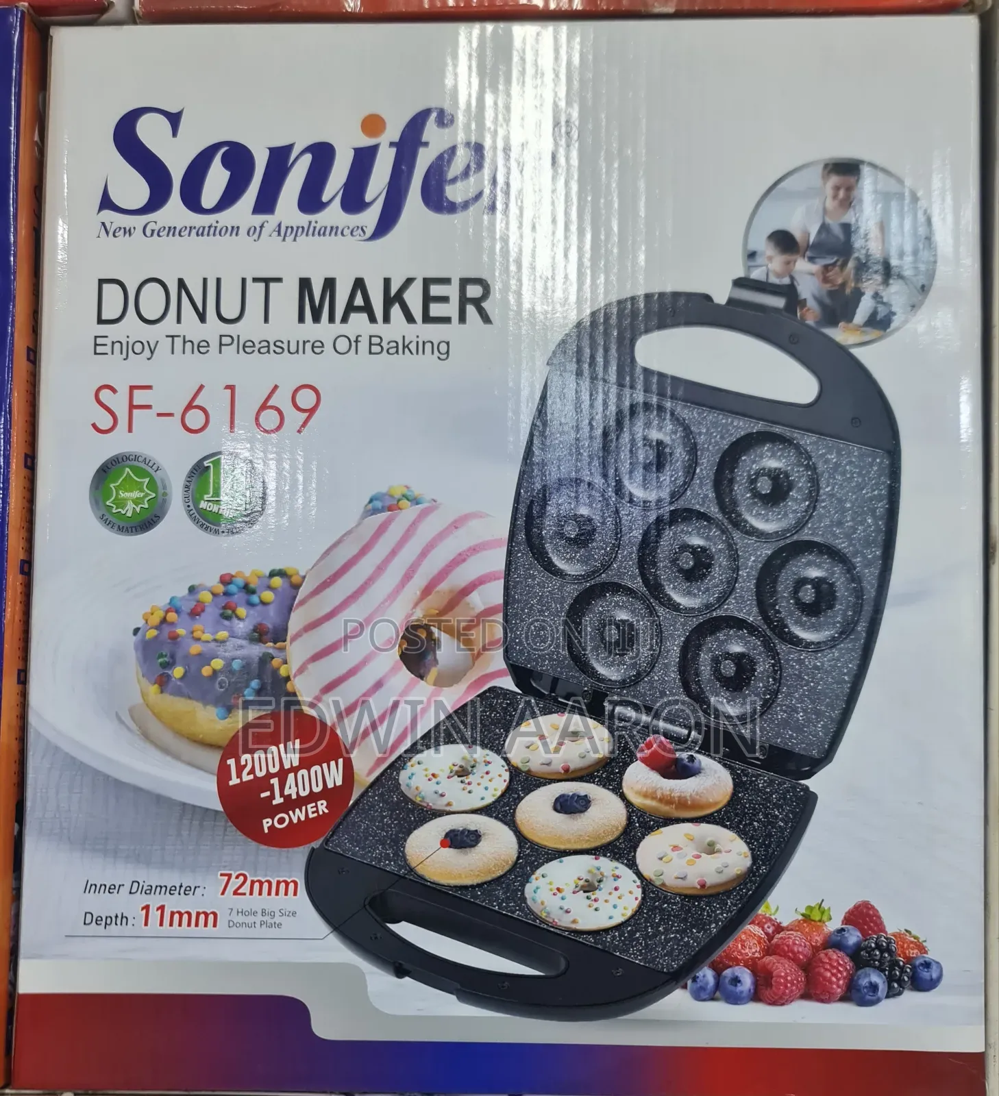 Sonifer Electric Donut Maker