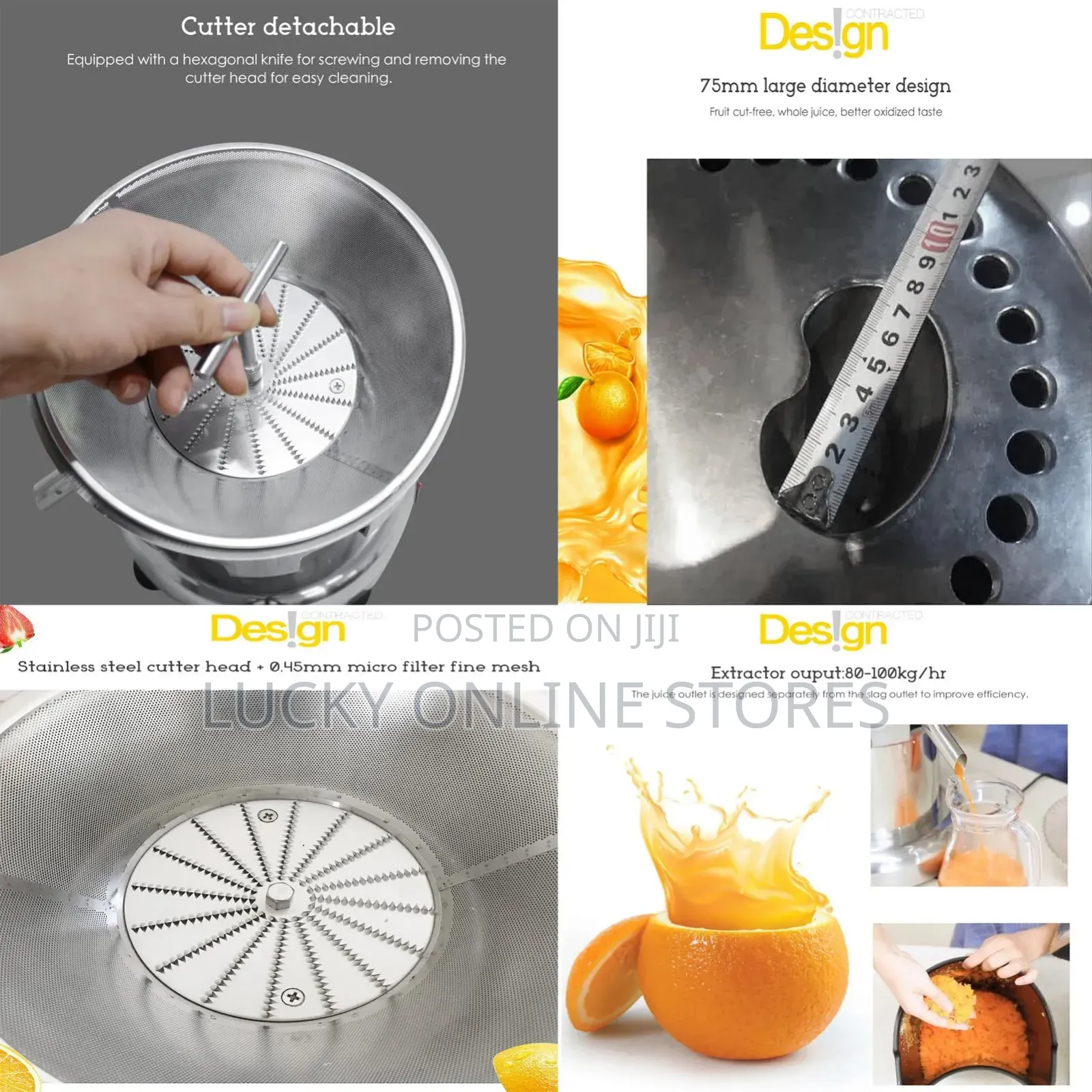 Heavy Duty Commercial Juice Exctractor