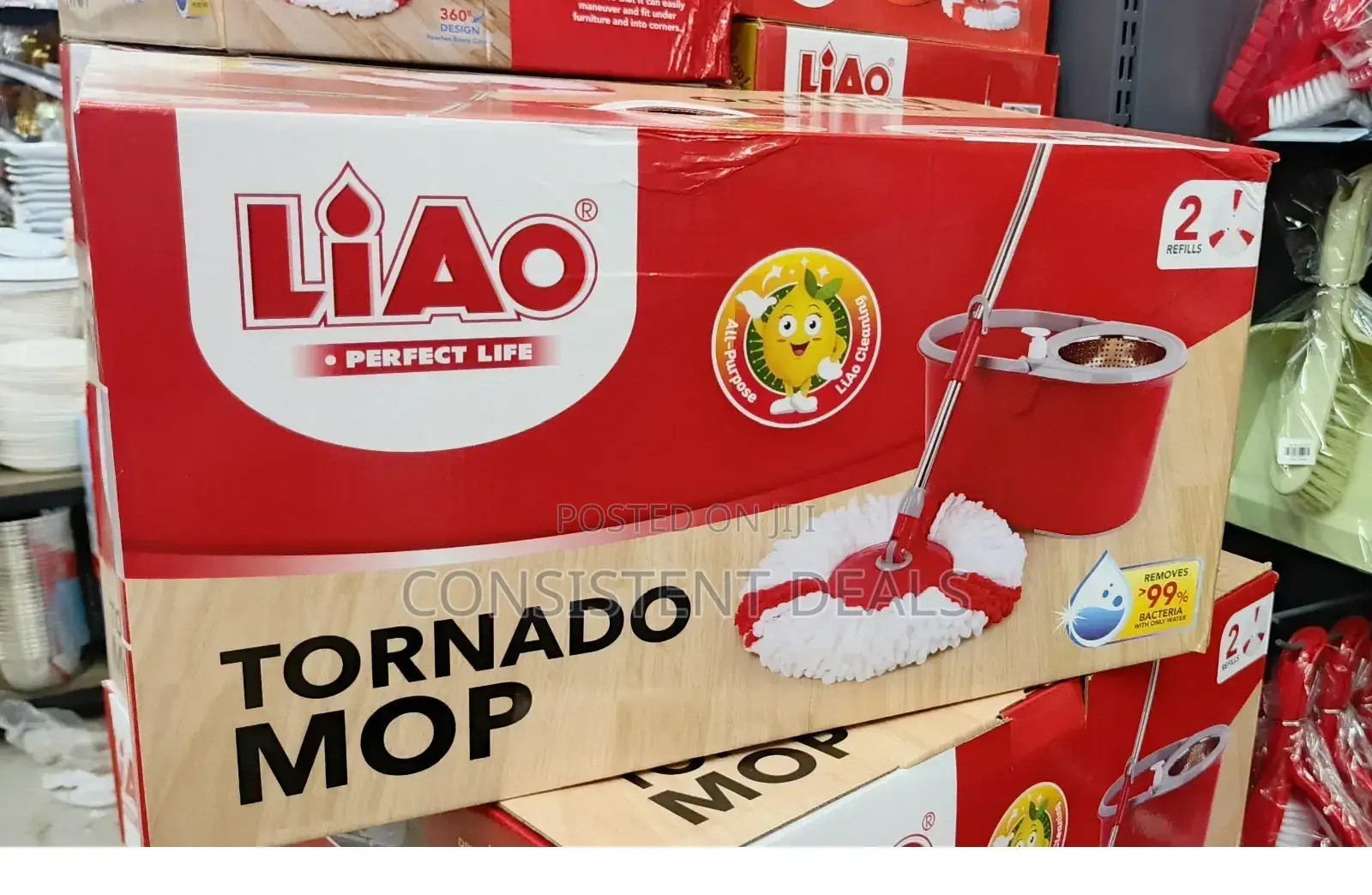 360° Spin Magic Mop With Bucket