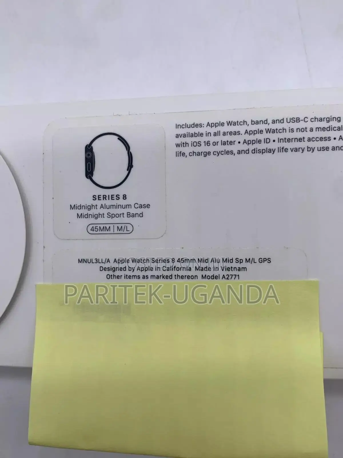 Apple Watch Series 8 45mm GPS Aluminum Midnight