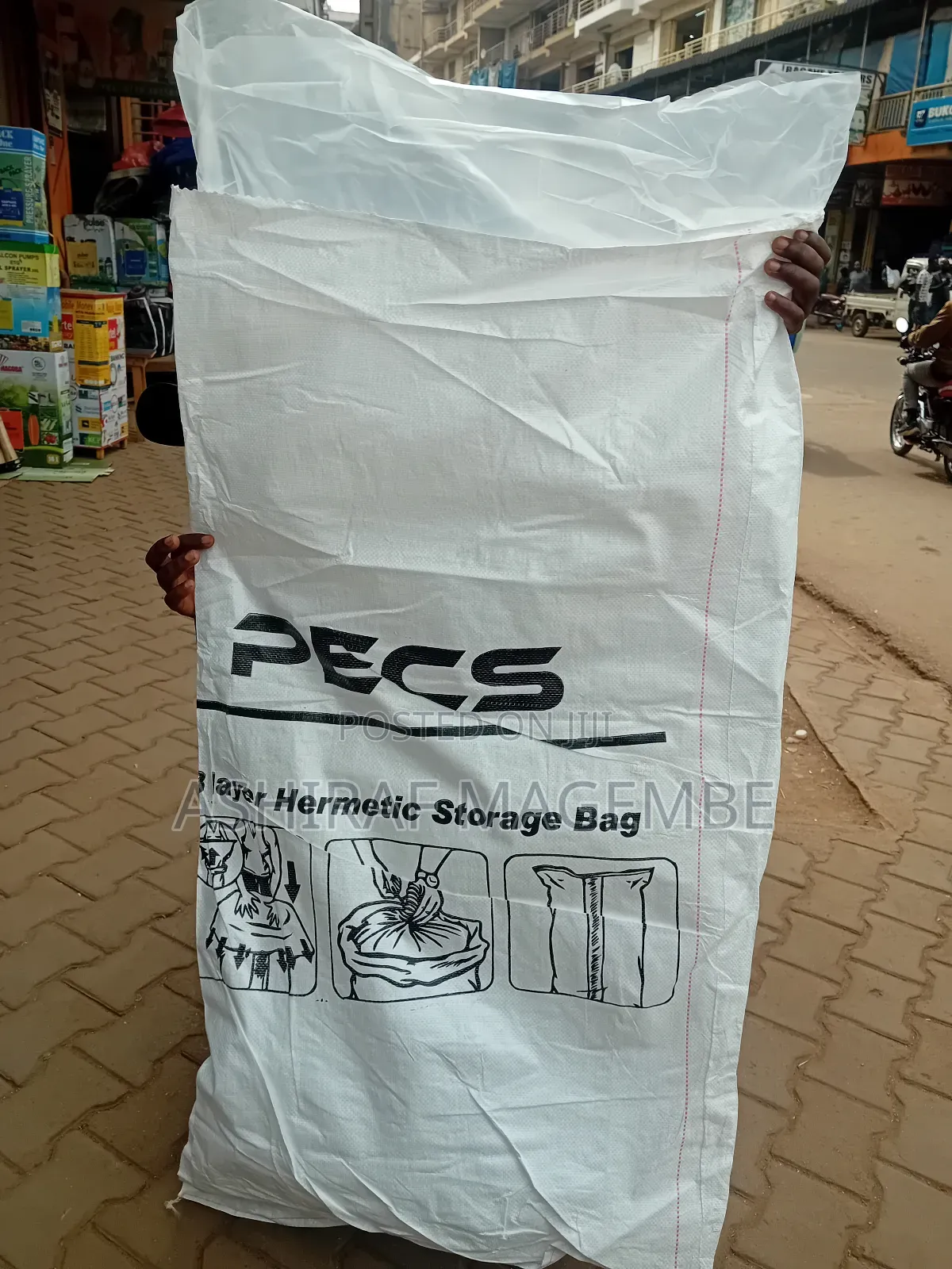 Storage or Silage Bags in 100kgs Per Sack