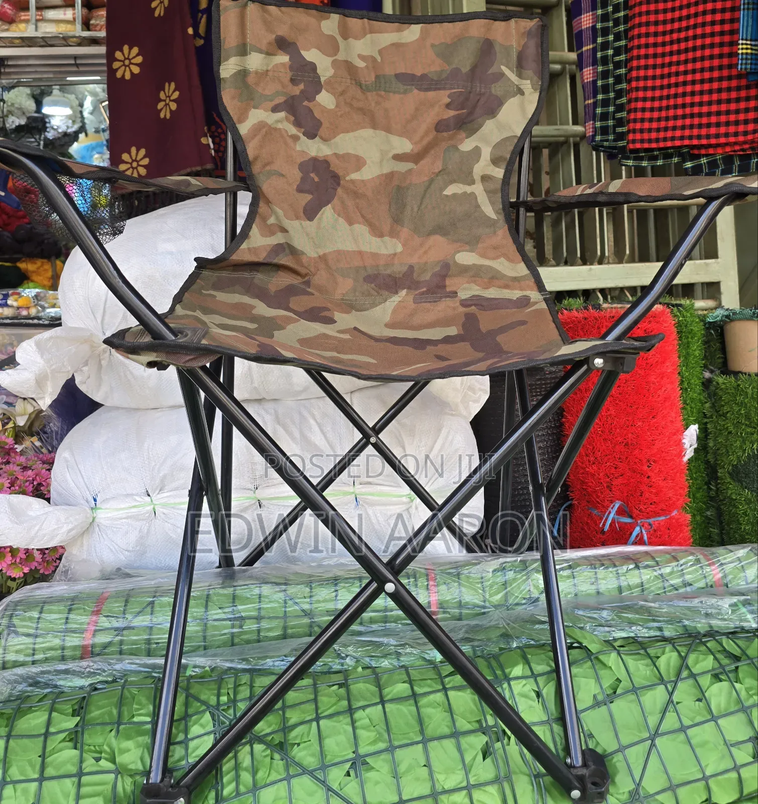 Camouflage Foldable Camping Chair