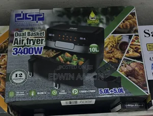 Dsp Dual Airfryer 10l