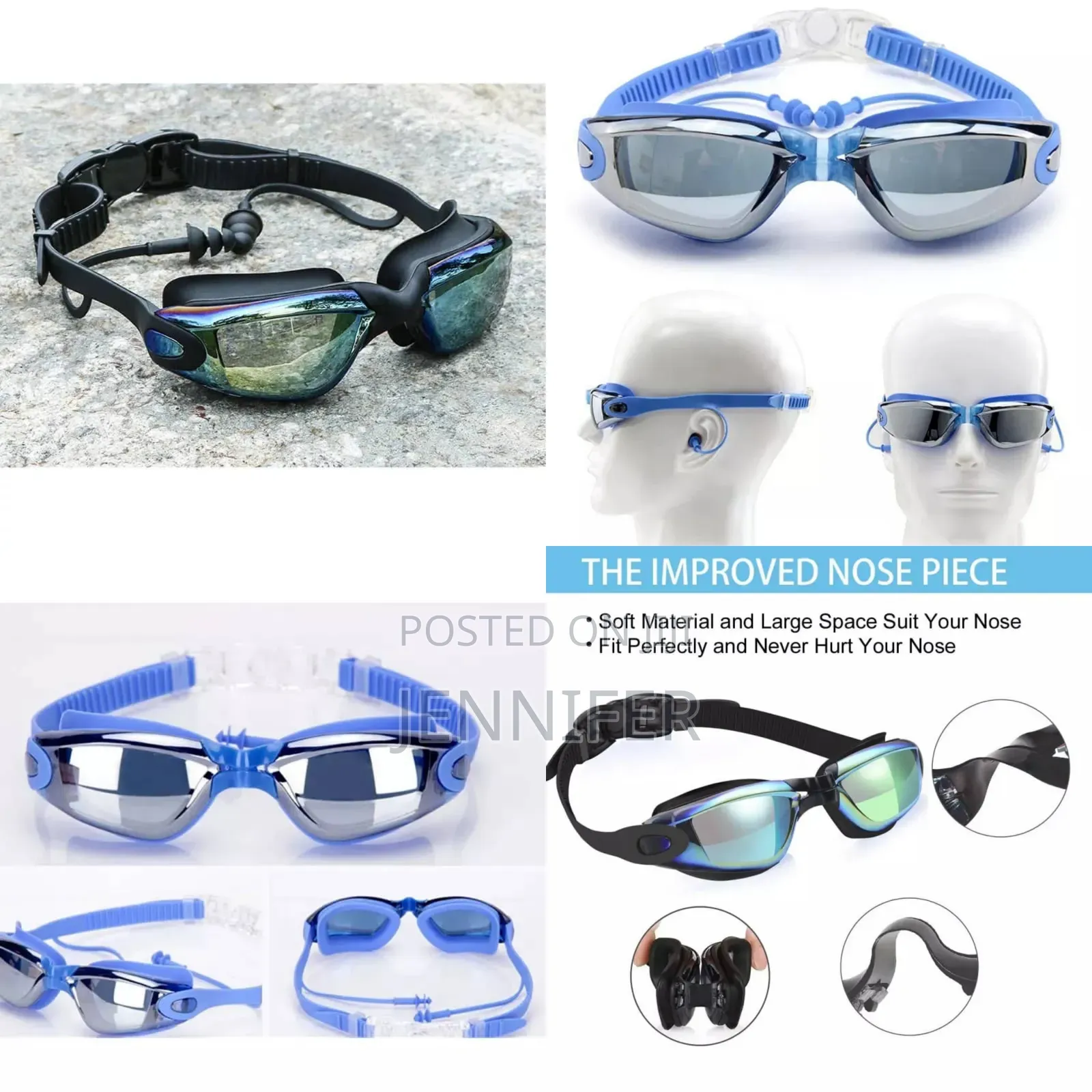 Professional Uv Proof Swimming Goggles