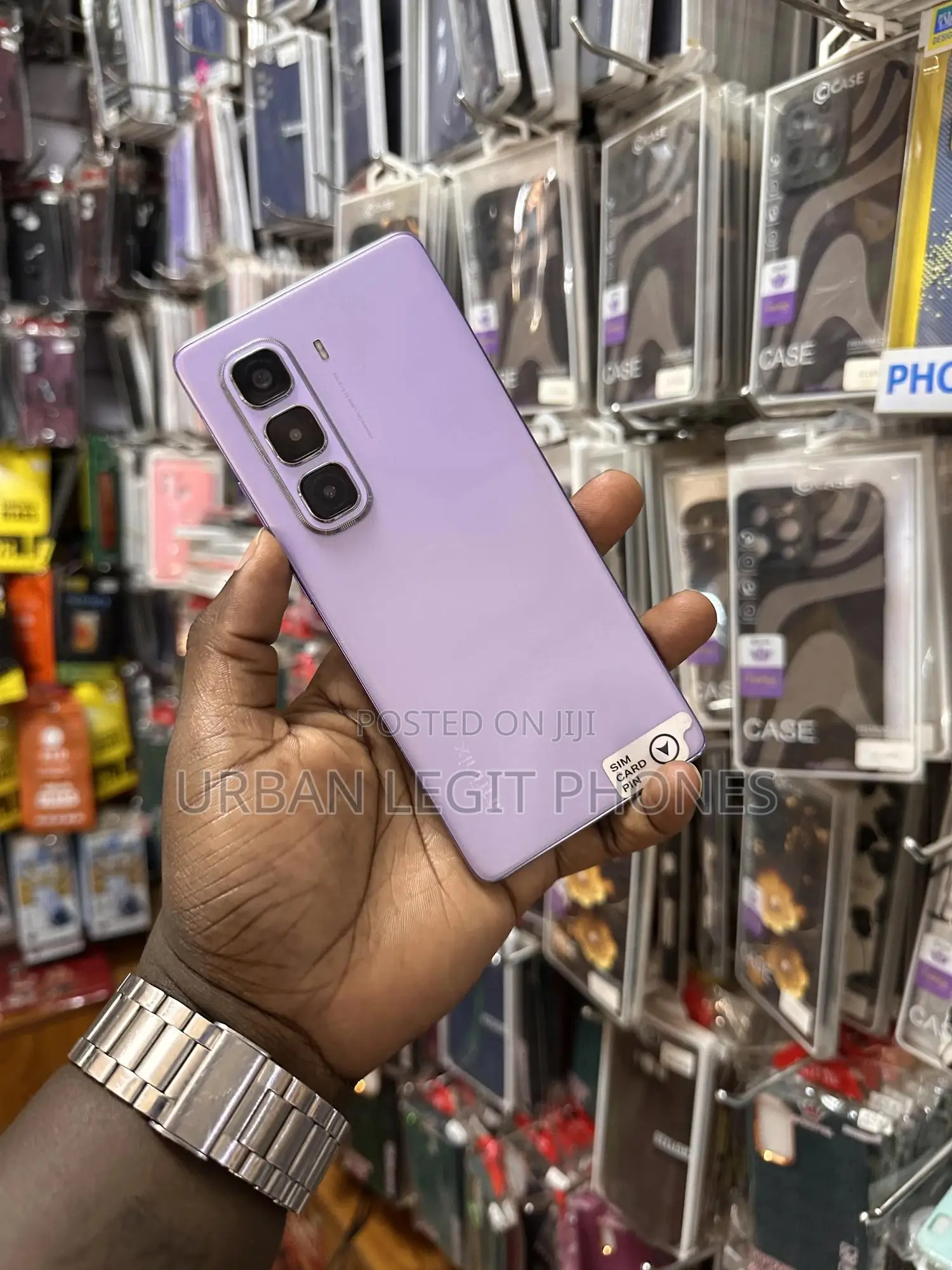 New Infinix Hot 50 Pro+ 4G 256 GB Purple