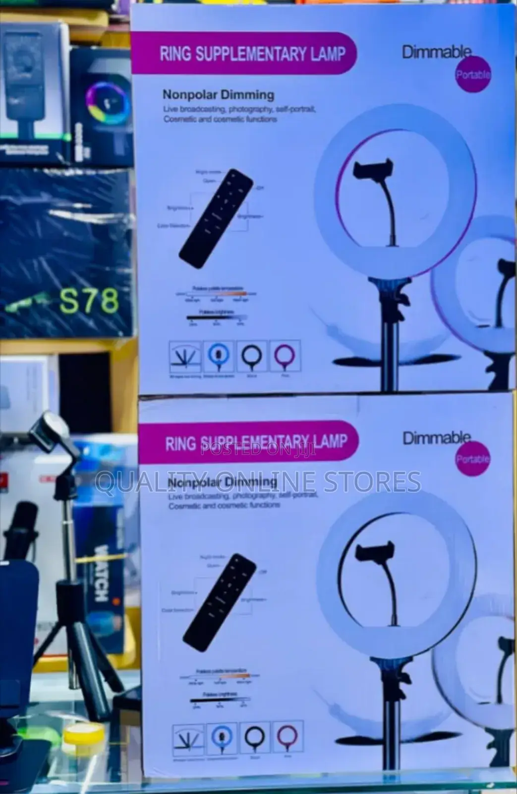 Foldable Ring Fill Light