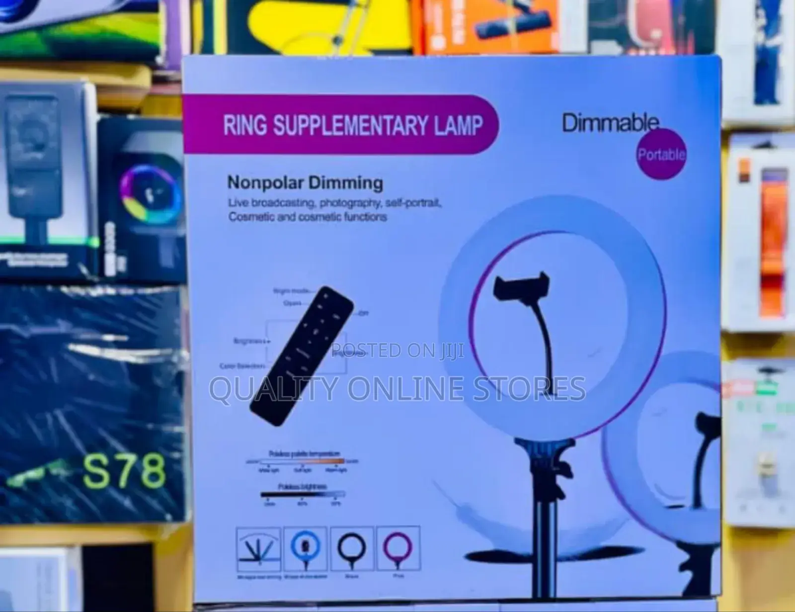 Foldable Ring Fill Light