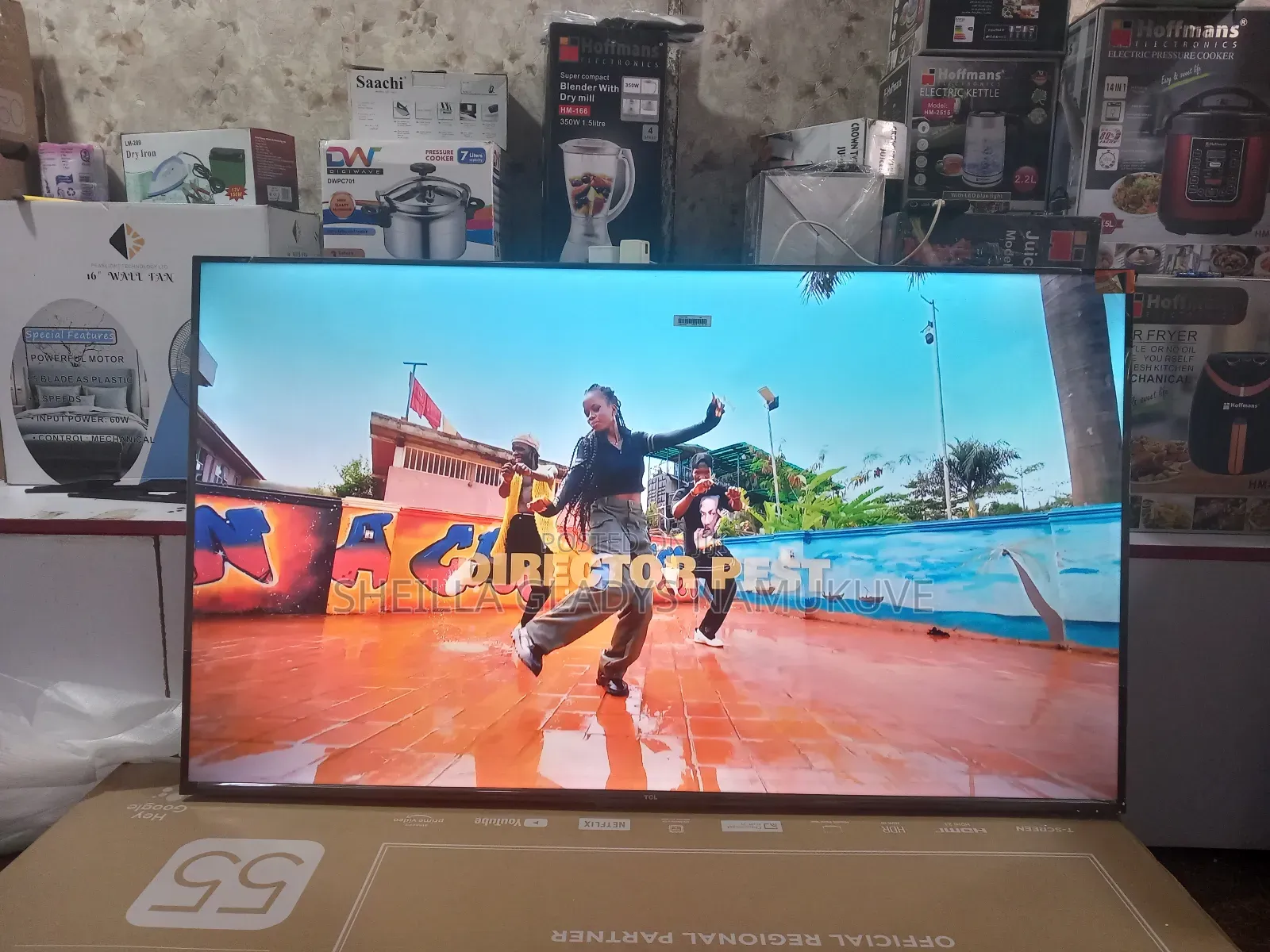 55 Inches Led TCL Smart Digital Flat Screen