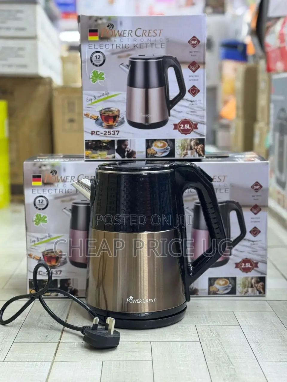 Power Crest 2.5l Electric Kettle Pc-2537