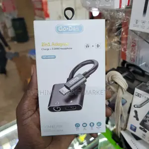 Go-Des 2 in 1 Charger + 3.5mm Headset