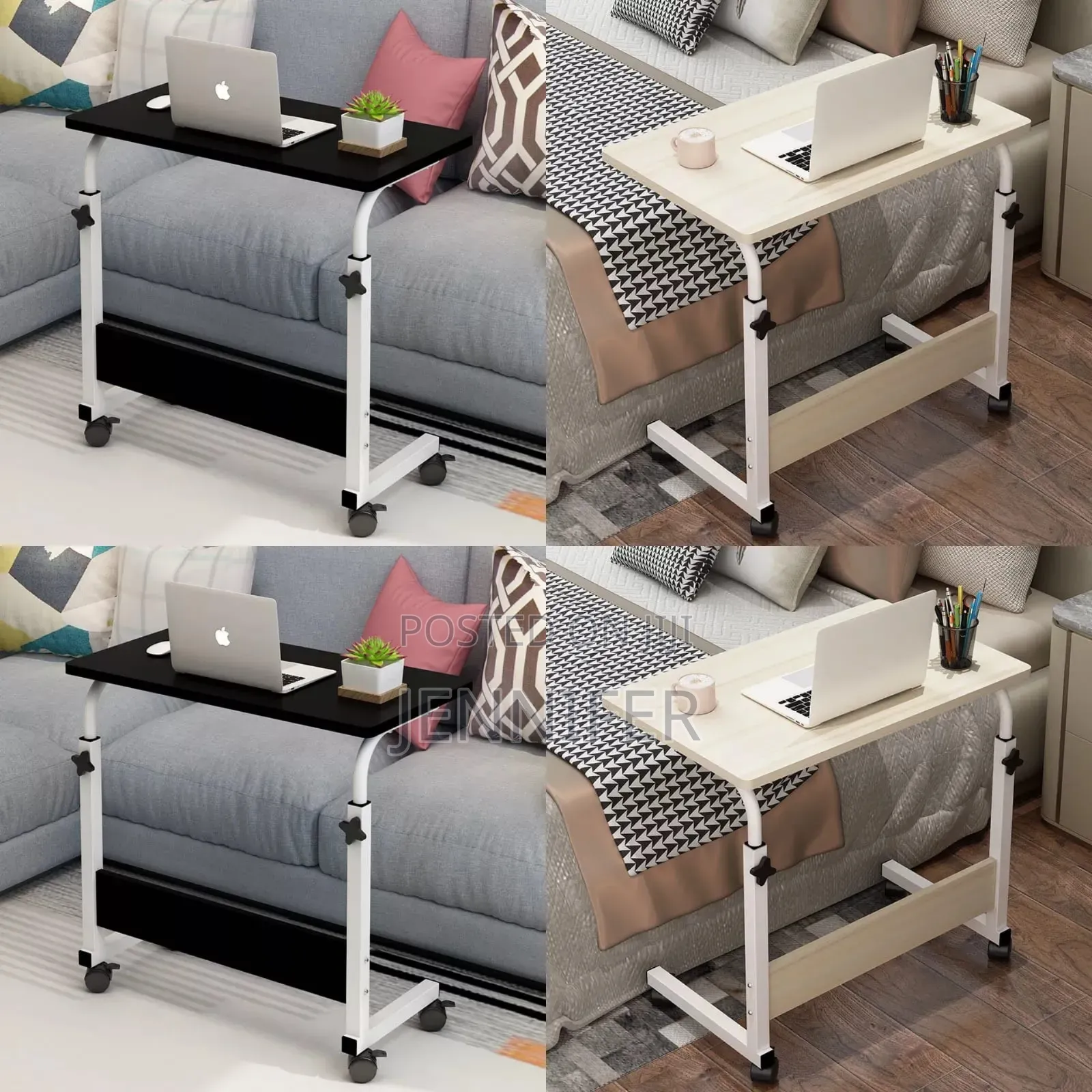 Rolling Adjustable Laptop Desk