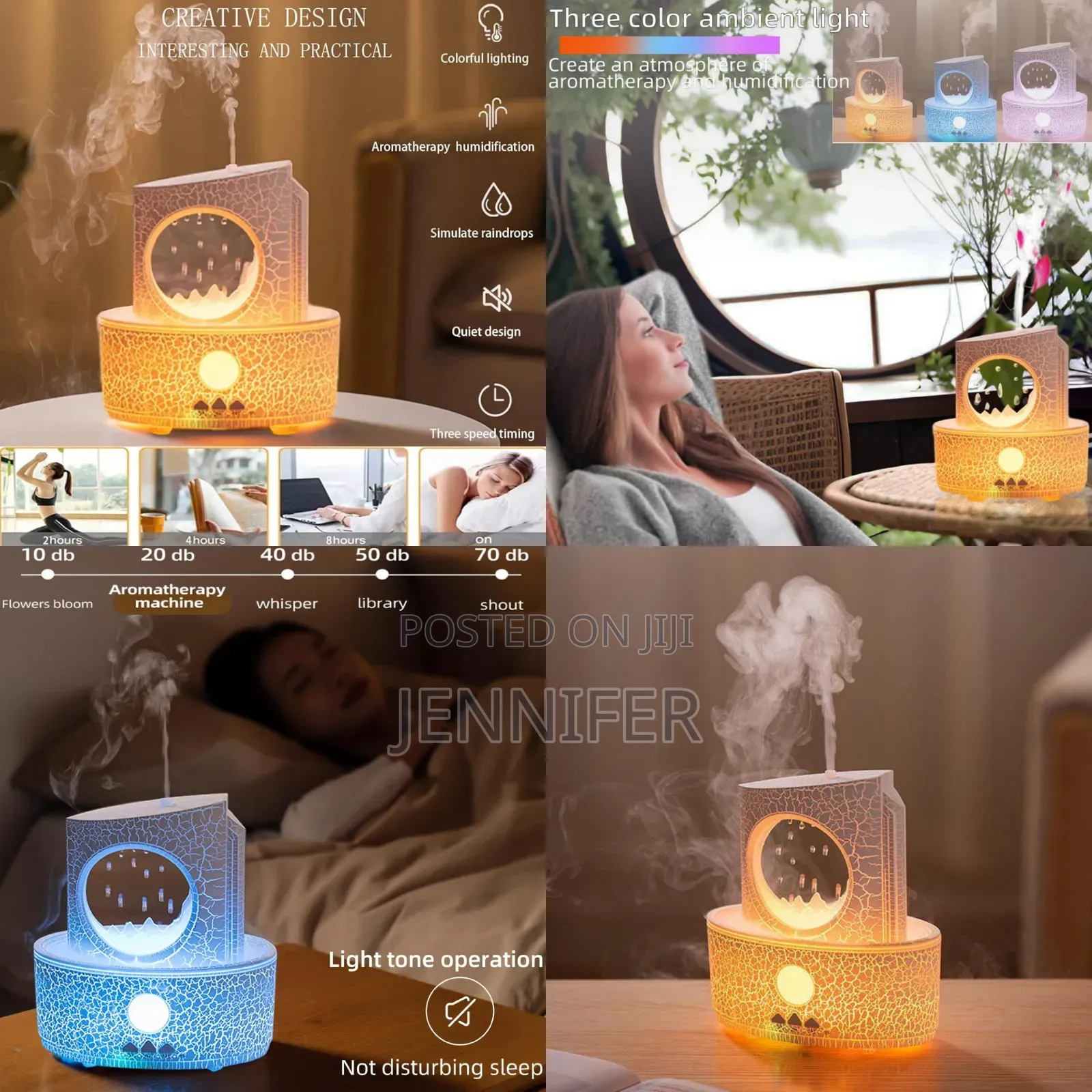 Rain Clouds Aroma Diffuser and Humidifier