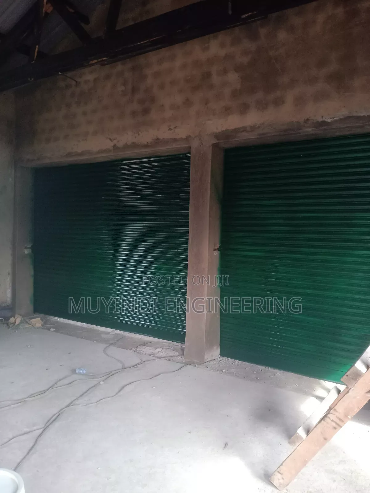 Rolling Shutter Doors Open 9x12 Ft