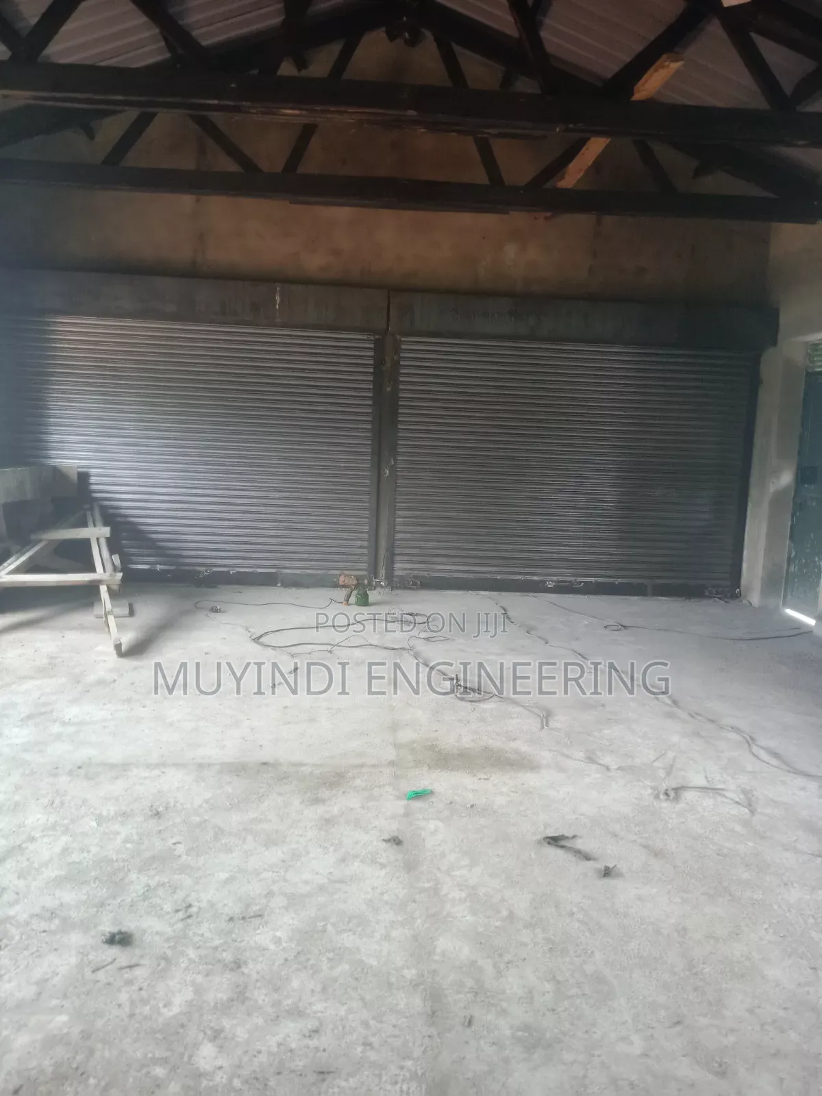 Rolling Shutter Doors Open 9x12 Ft