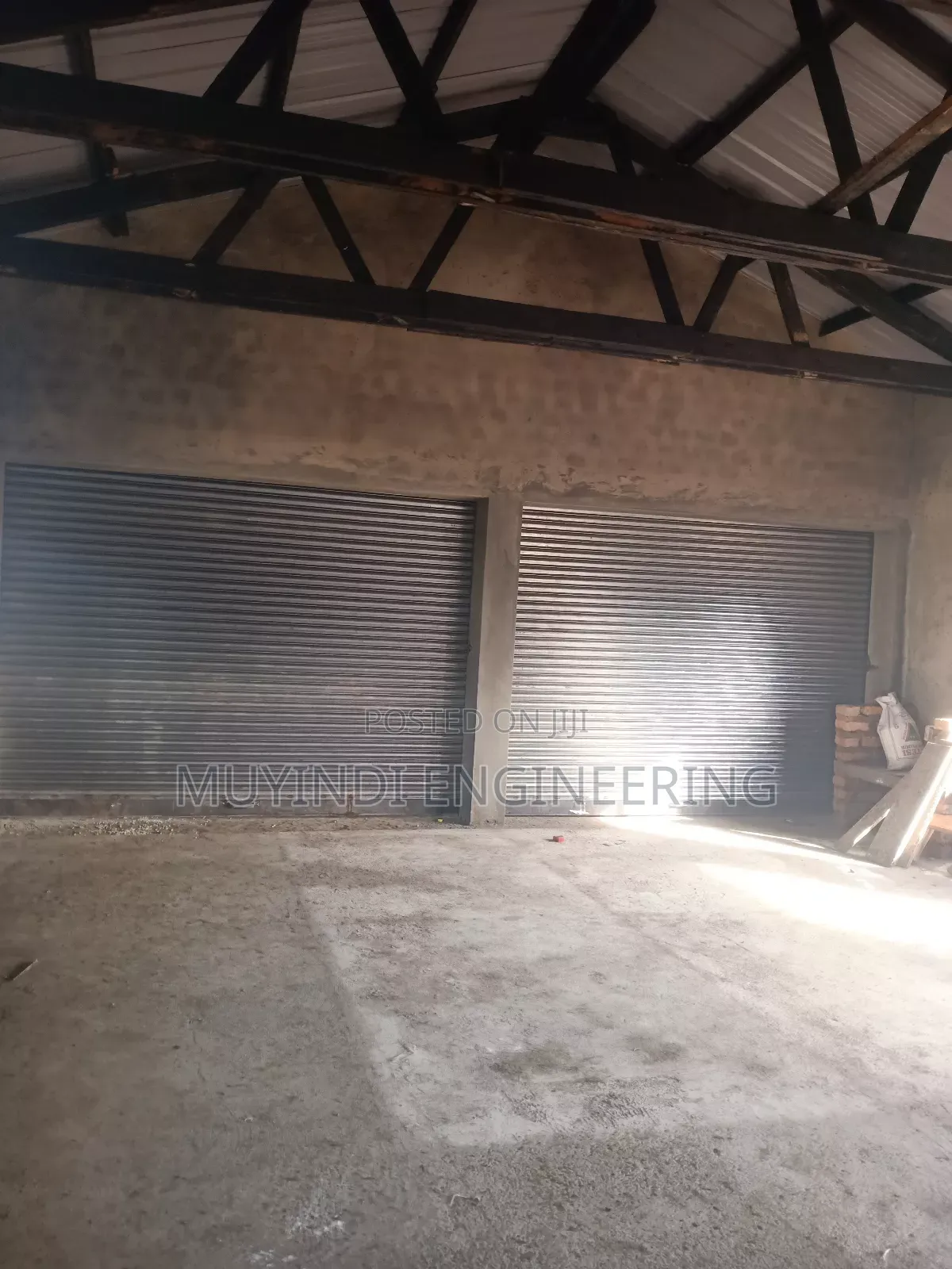 Rolling Shutter Doors Open 9x12 Ft