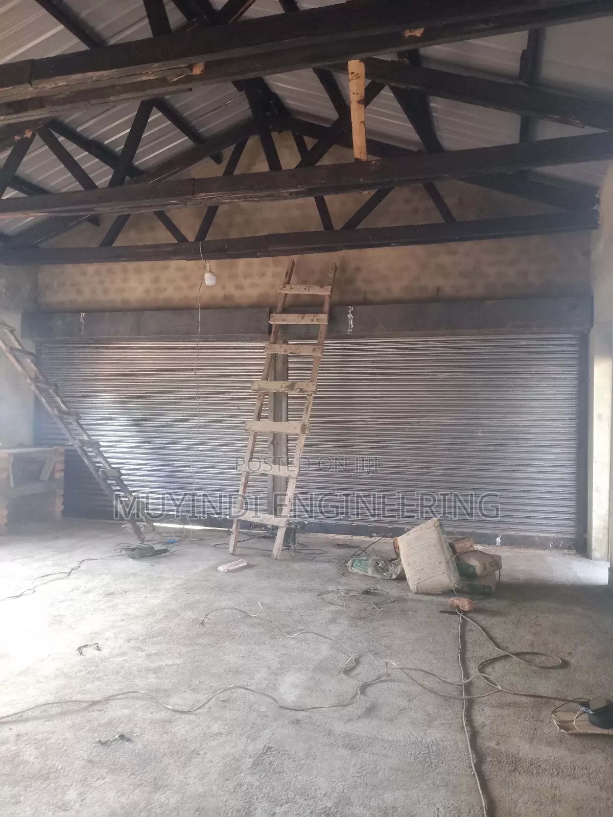 Rolling Shutter Doors Open 9x12 Ft
