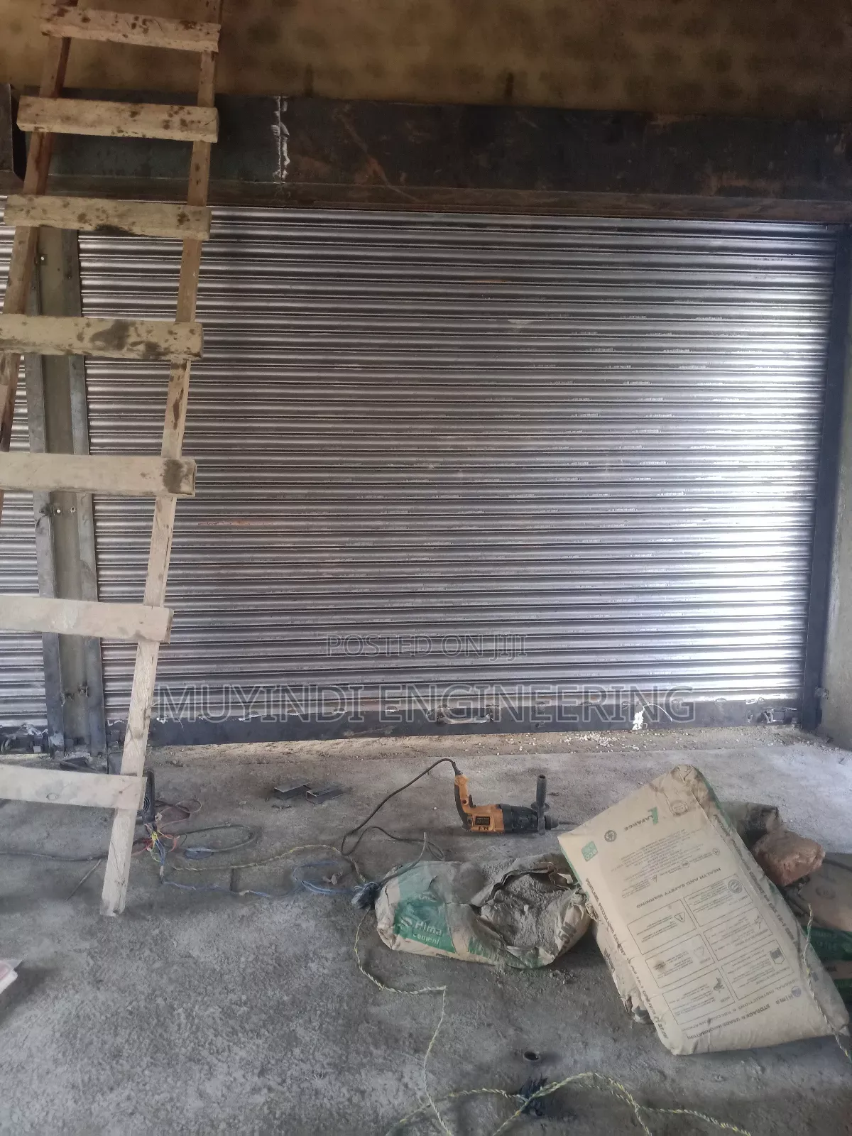 Rolling Shutter Doors Open 9x12 Ft