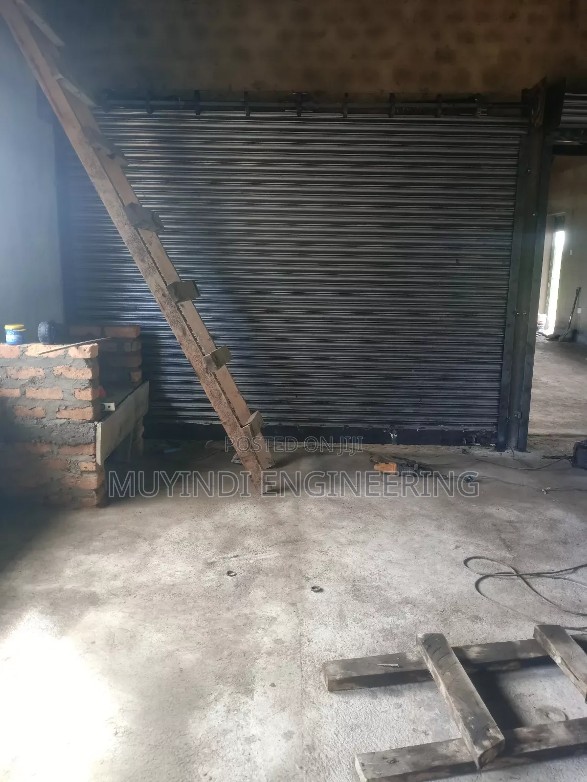 Rolling Shutter Doors Open 9x12 Ft