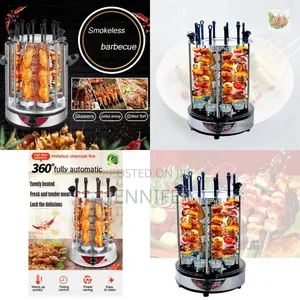 Automatic Rotating Electric Barbecue Grill