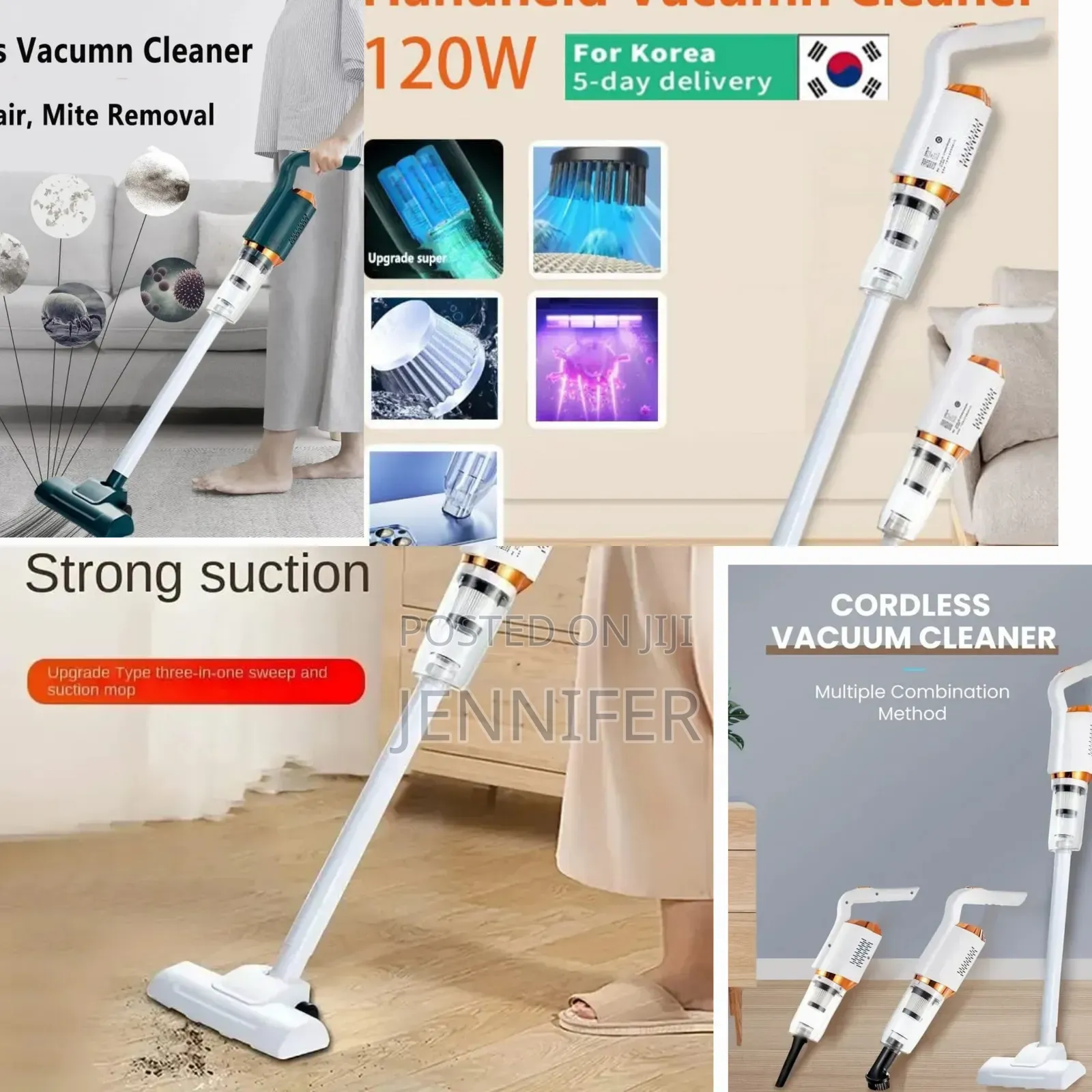 2in1 Handheld Cordless Vacuum Cleaner