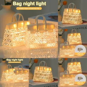 Crystal Decore Bag Light