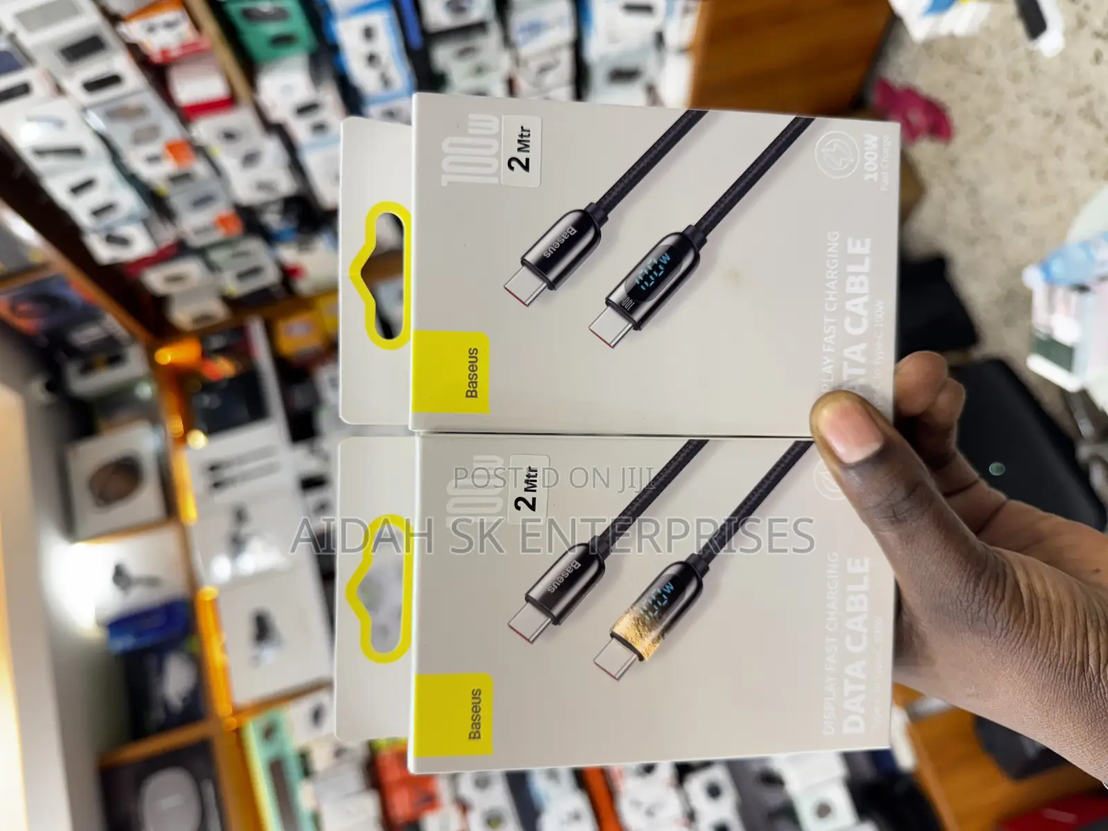 Baseus Led Display Fast Charging Data Cable 100w