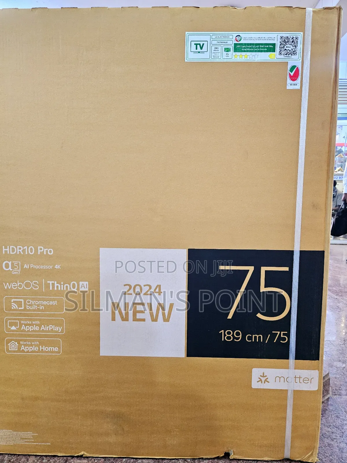 The All New Lg 75" Ut80 Uhd Smart Tv 2024 Model