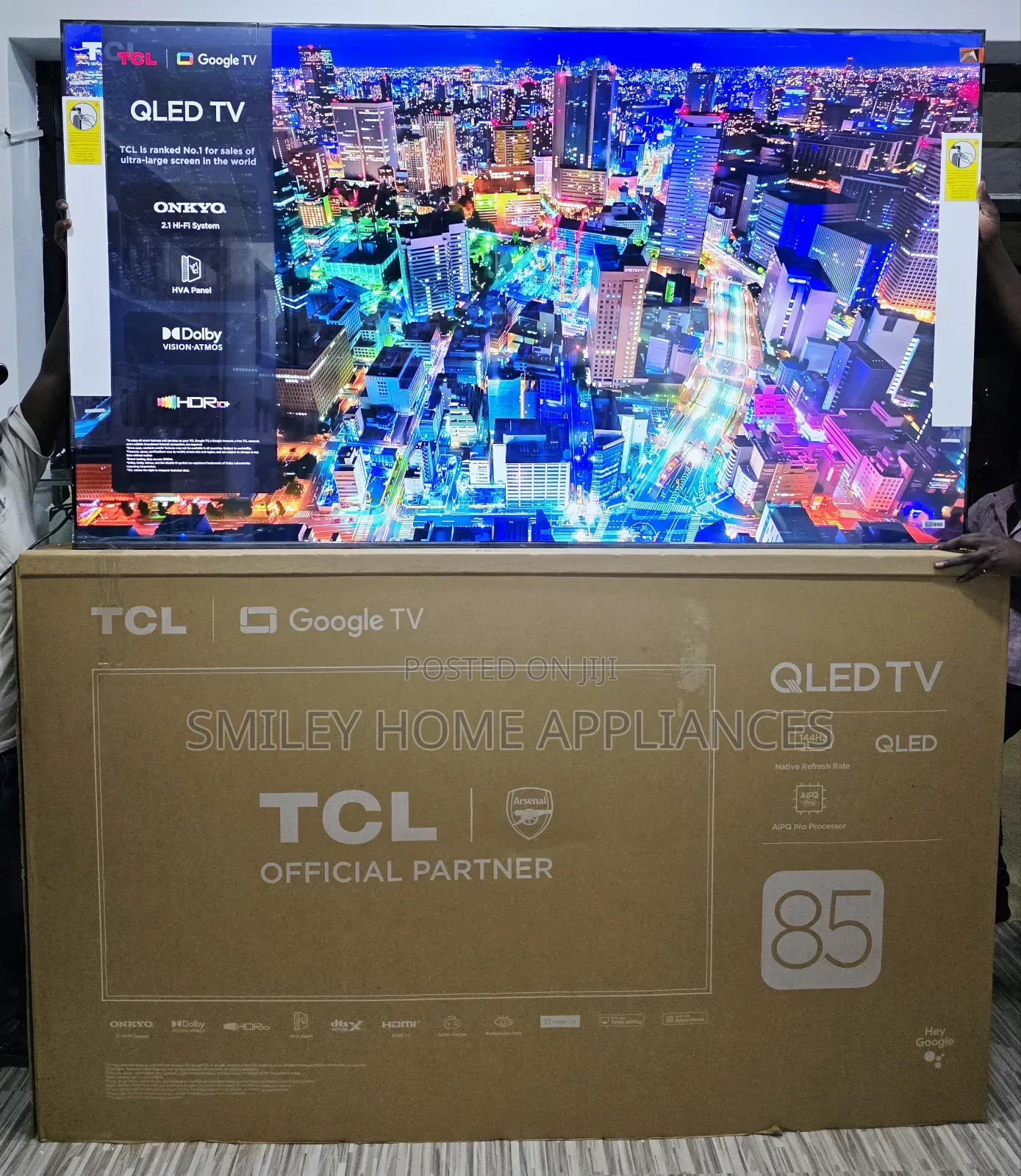 85inches TCL Qled4k Google Pro Android Tv